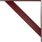 Ekena Millwork Traditional Steel Bracket, Hammered Bright Red 2"W x 20"D x 20"H BKTM02X20X20TRHRE - alternate 8